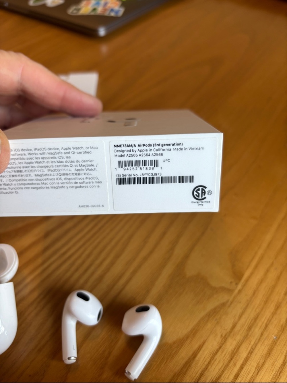 Apple AirPods 3rd generation - Picture 5 of 6